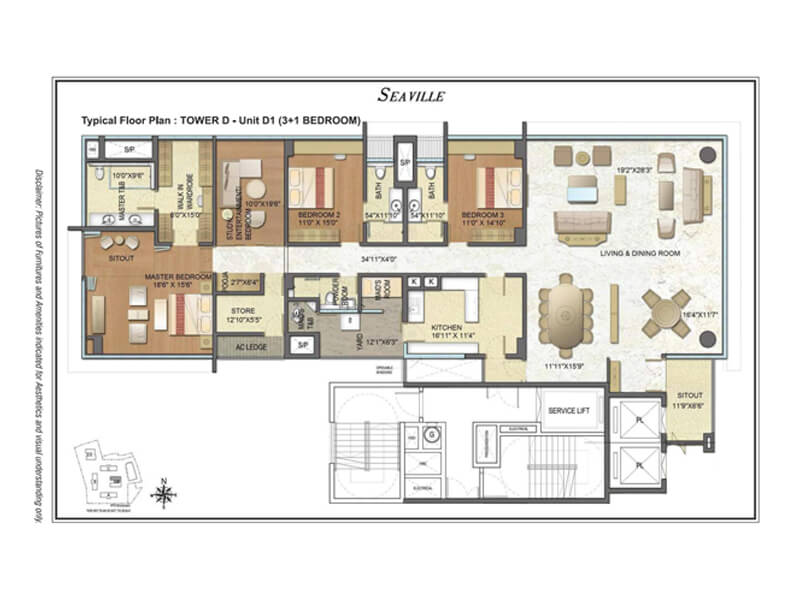 Floor Plan For Sea Ville